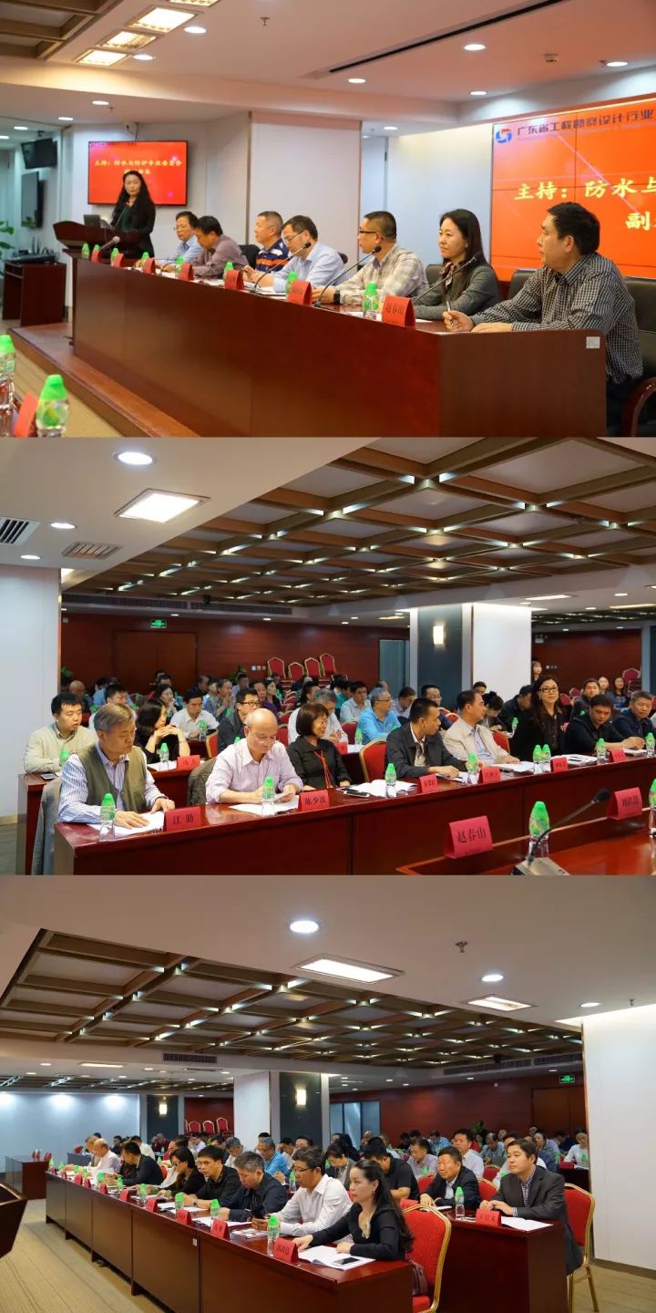 廣東省勘協防水與防護專業委員會成立